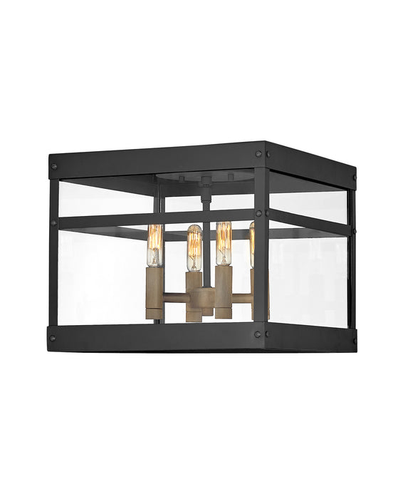 Hinkley 2803BK LED Hanging Lantern, Black