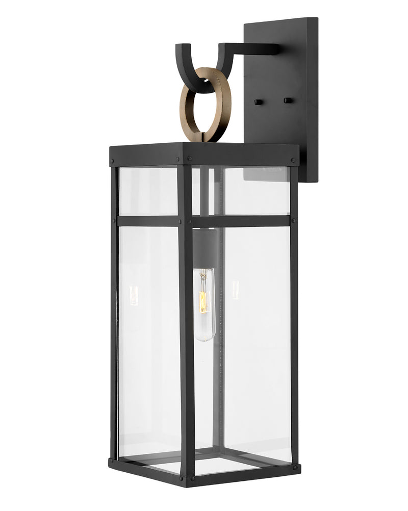 Hinkley 2805BK-LL LED Wall Mount, Black