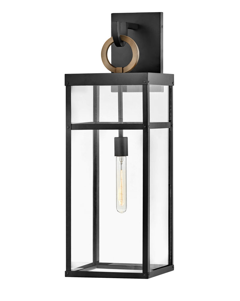 Hinkley 2807BK-LL LED Wall Mount, Black