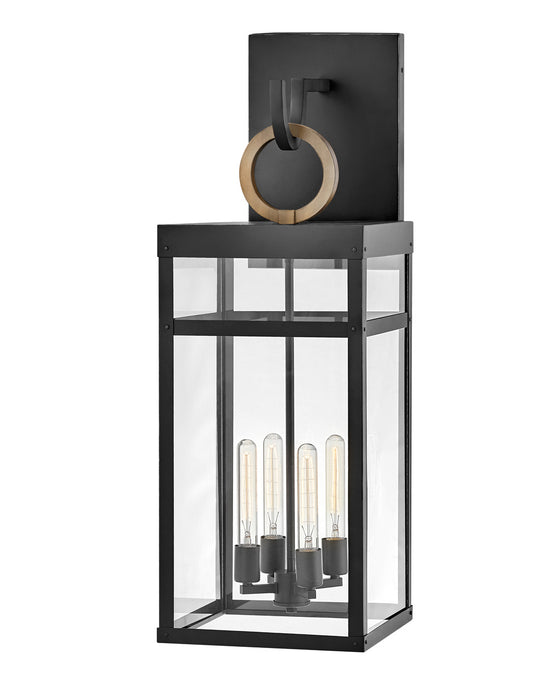 Hinkley 2809BK-LL LED Wall Mount, Black