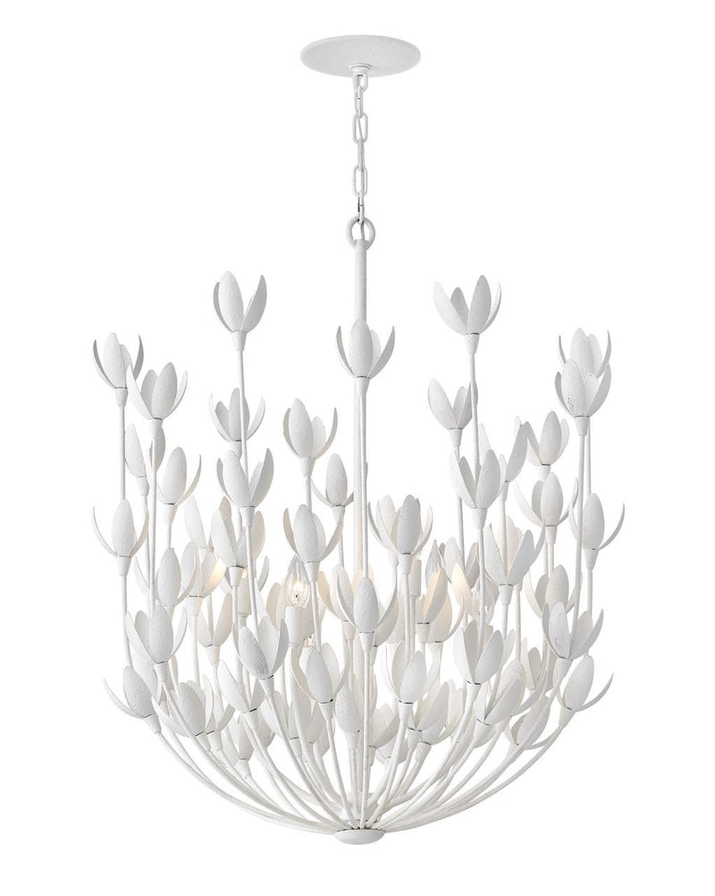 Hinkley 30016TXP LED Chandelier, Textured Plaster