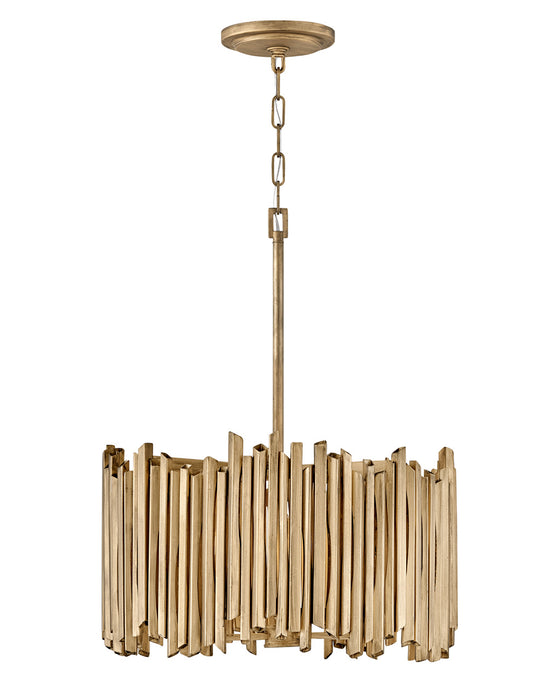 Hinkley 30023BNG LED Pendant, Burnished Gold