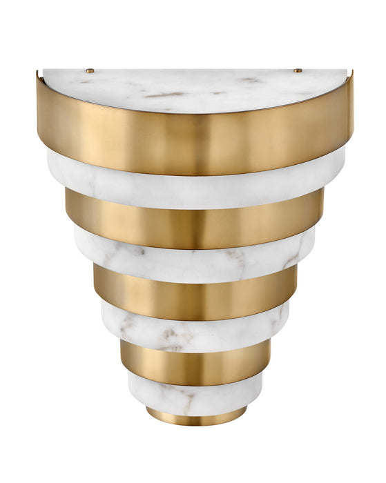Hinkley 30180HB LED Wall Sconce, Heritage Brass