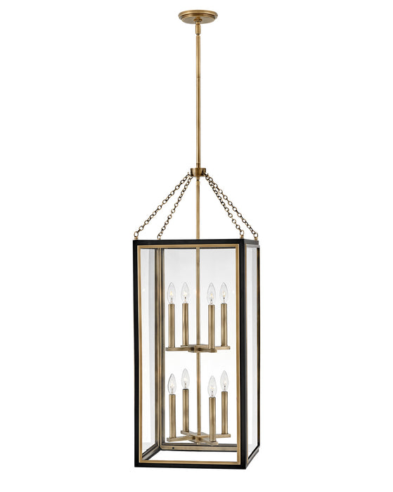 Hinkley 32988BK LED Chandelier, Black