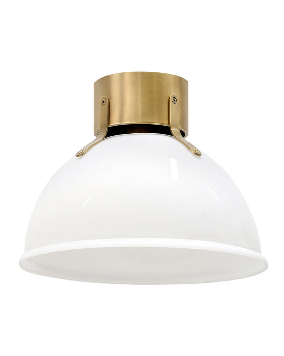 Hinkley 3481HB-CO LED Flush Mount, Heritage Brass