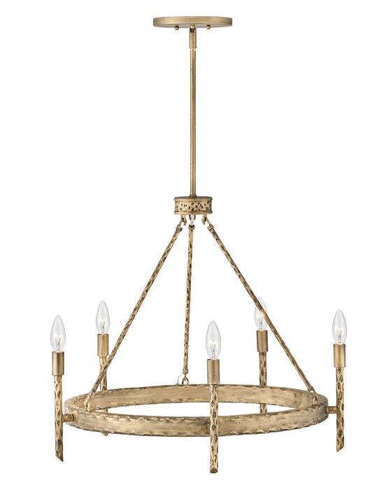 Hinkley 3675CPG LED Pendant, Champagne Gold
