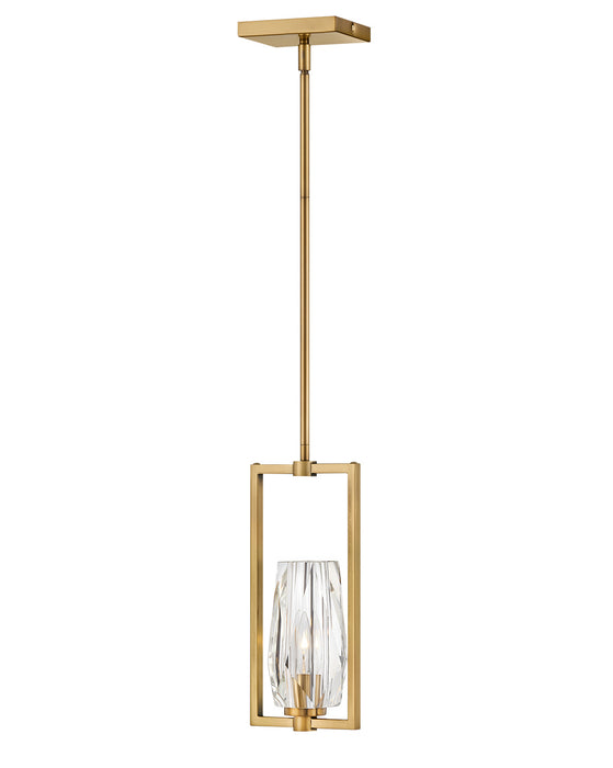 Hinkley 38257HB LED Pendant, Heritage Brass