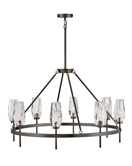 Hinkley 38258BX LED Chandelier, Black Oxide