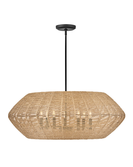 Hinkley 40385BLK-CML LED Pendant, Black