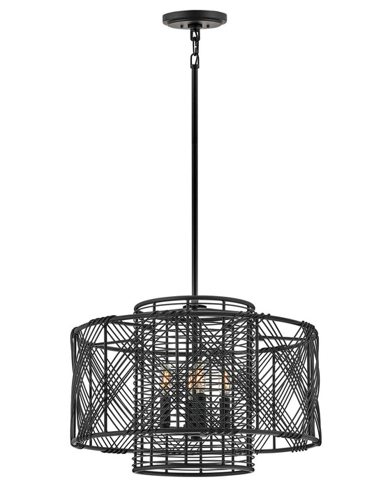 Hinkley 41063BLK LED Pendant, Black