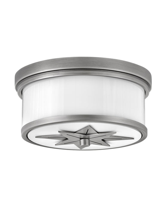 Hinkley 42801AN LED Flush Mount, Antique Nickel