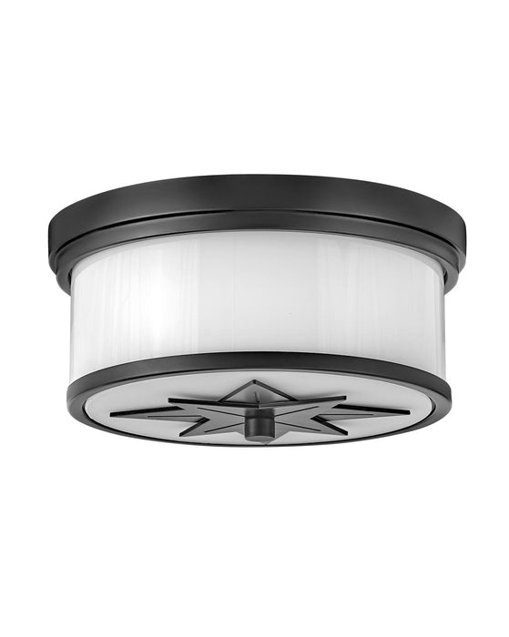Hinkley 42801BK LED Flush Mount, Black