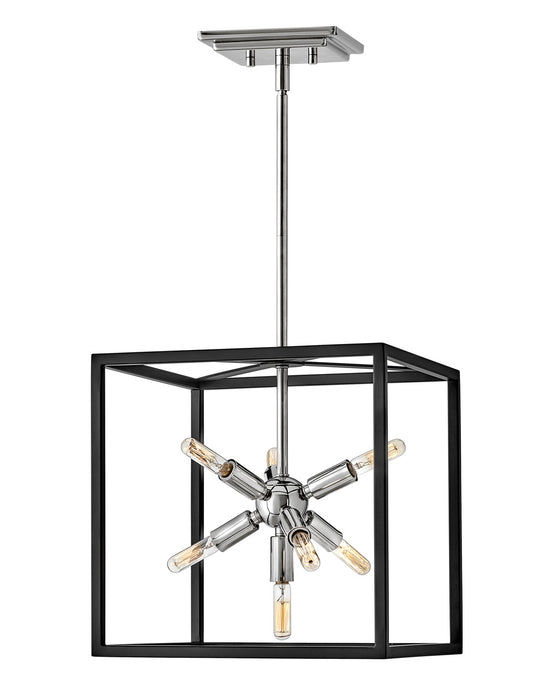 Hinkley 46313BLK-PN LED Pendant, Black