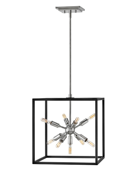 Hinkley 46317BLK-PN LED Pendant, Black