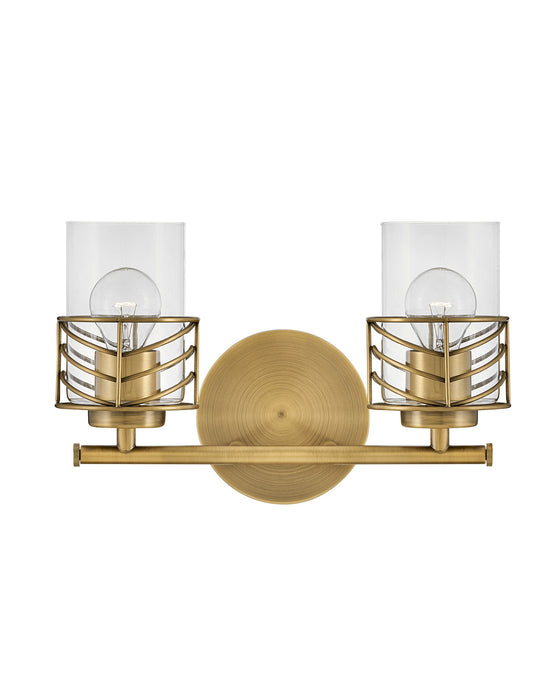 Hinkley 50262LCB LED Vanity, Lacquered Brass