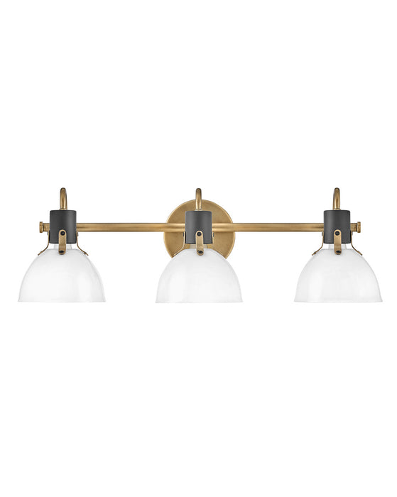 Hinkley 51113HB LED Vanity, Heritage Brass