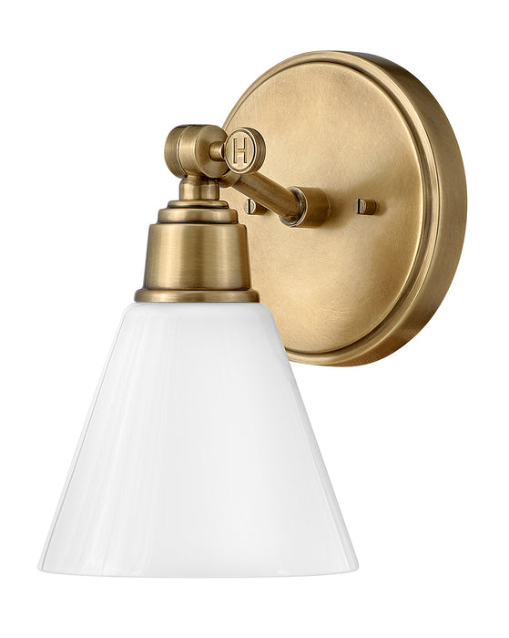 Hinkley 51180HB LED Vanity, Heritage Brass