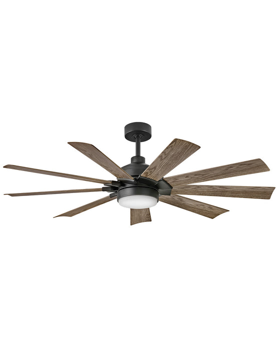 Hinkley 904260FMB-LWD 60" Ceiling Fan, Matte Black