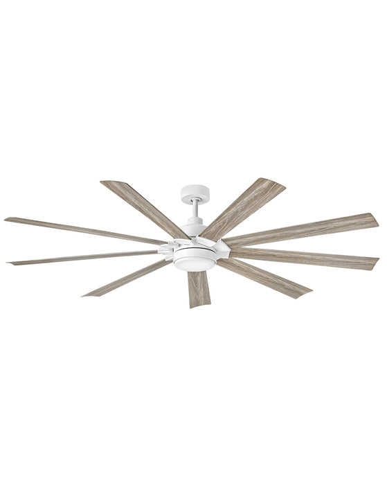 Hinkley 904280FCW-LWD 80" Ceiling Fan, Chalk White