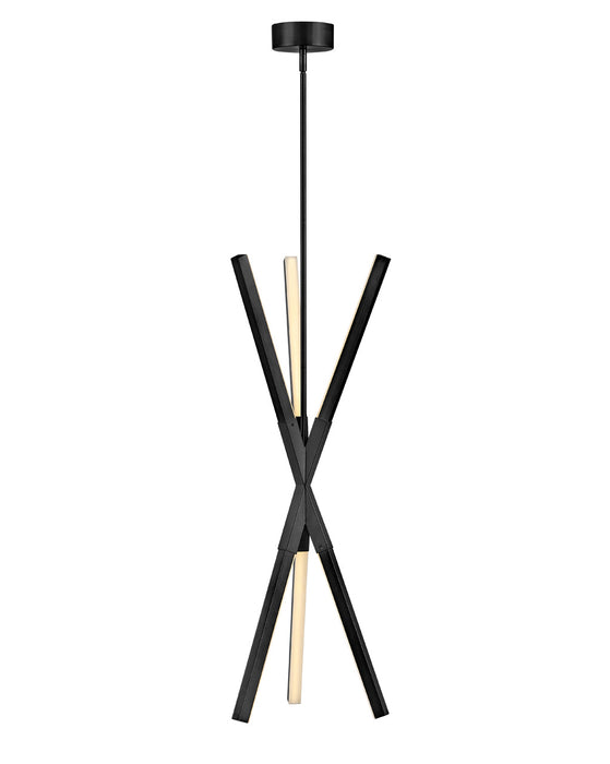 Fredrick Ramond FR30617BLK LED Pendant, Black