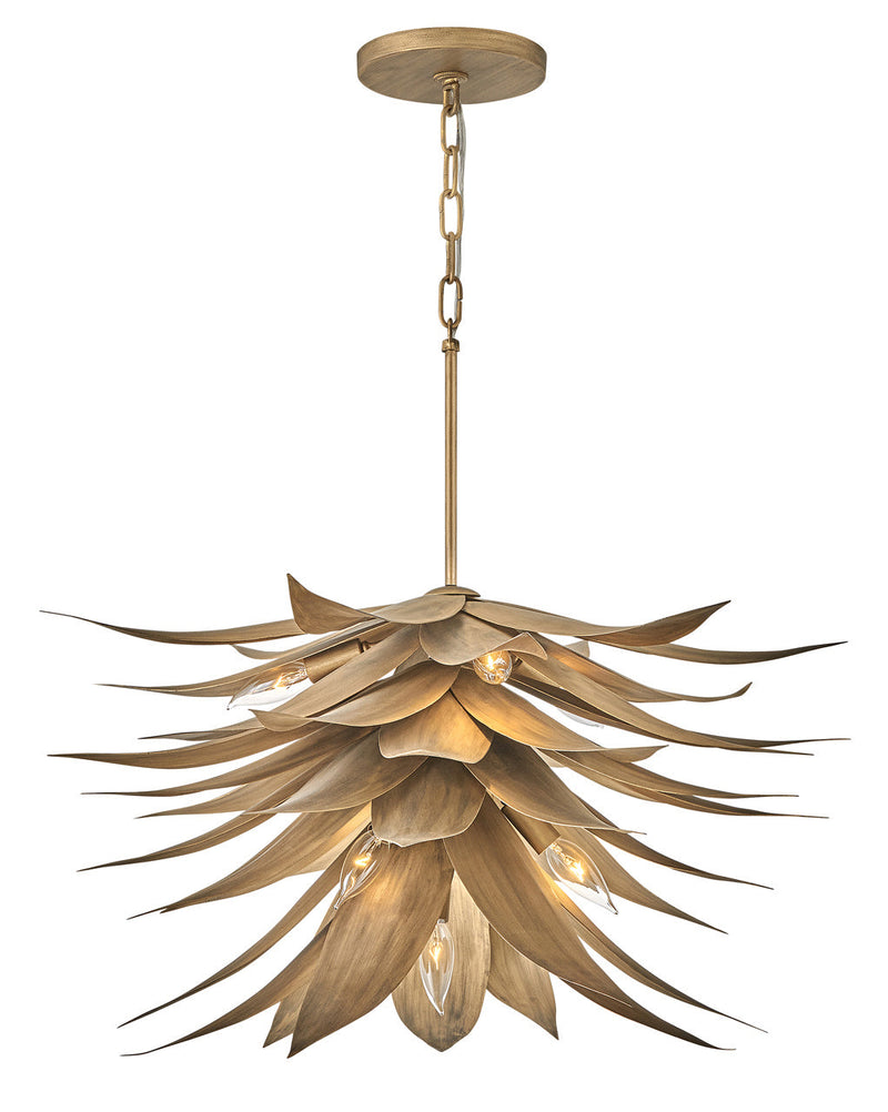 Fredrick Ramond FR30815BNG LED Pendant, Burnished Gold (Display - Final Sale)