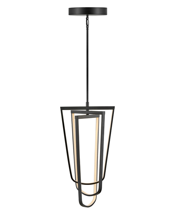 Fredrick Ramond FR31037BLK LED Pendant, Black