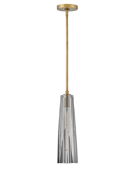 Fredrick Ramond FR31107HBR-SM LED Pendant, Heritage Brass