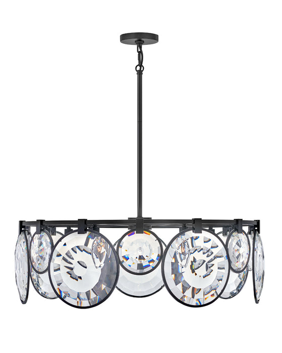 Fredrick Ramond FR31265BLK LED Pendant, Black