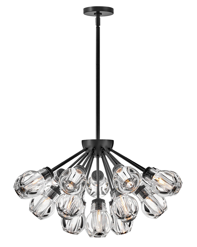 Fredrick Ramond FR46956BLK LED Pendant, Black