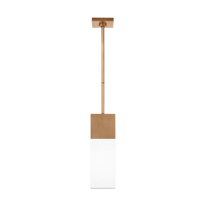 Visual Comfort Modern 700OPKLM92715PUNV LED Pendant, Copper