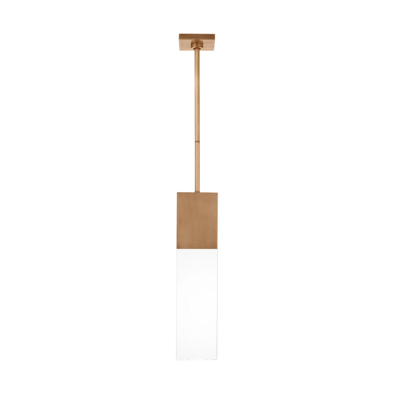 Visual Comfort Modern 700OPKLM92720PUNV LED Pendant, Copper