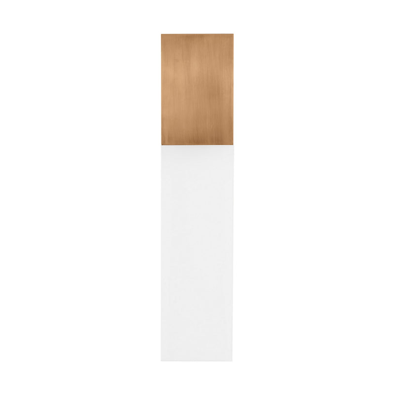 Visual Comfort Modern 700OWKLM92720PUNV LED Wall Mount, Copper