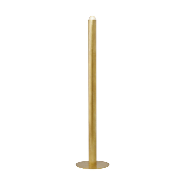 Visual Comfort Modern 700PRTEBL66NB-LED927 LED Floor Lamp, Natural Brass