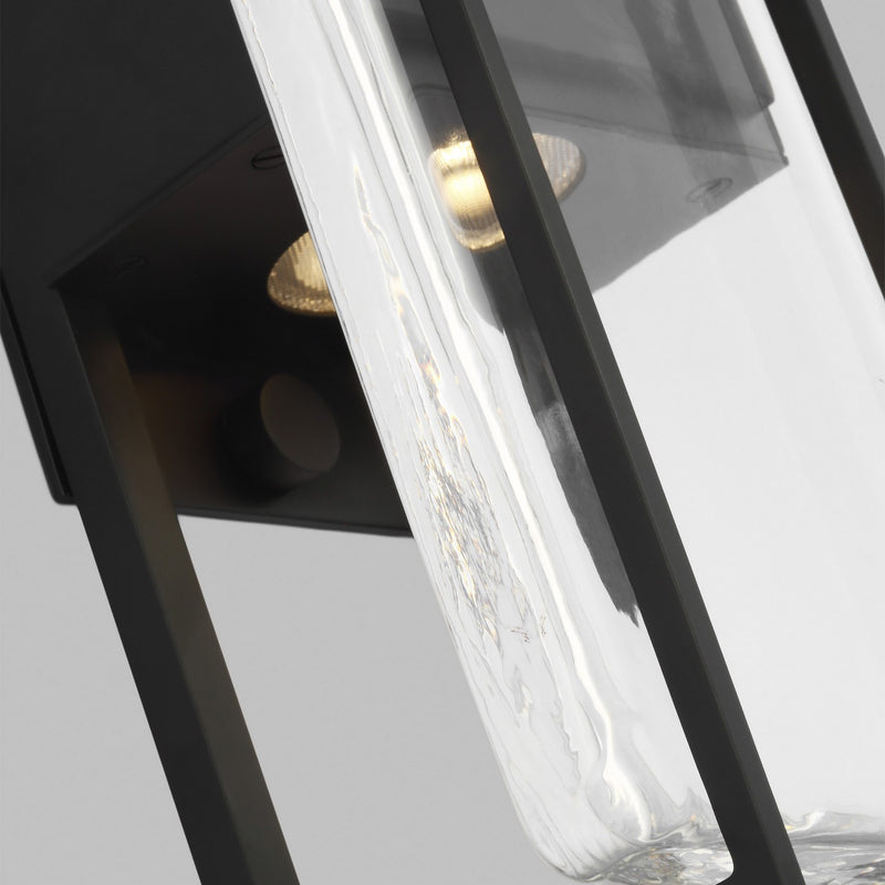 Visual Comfort Modern 700WSDUE18B-LED927 LED Wall Sconce, Nightshade Black