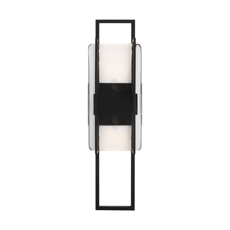 Visual Comfort Modern 700WSDUE18B-LED927 LED Wall Sconce, Nightshade Black
