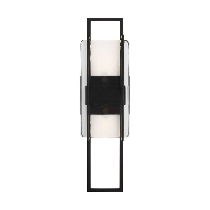 Visual Comfort Modern 700WSDUE18B-LED927 LED Wall Sconce, Nightshade Black