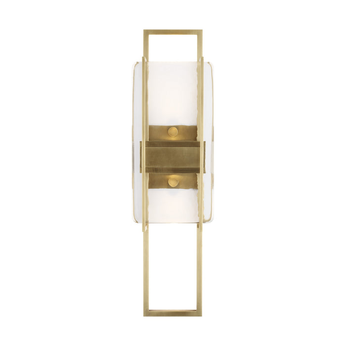 Visual Comfort Modern 700WSDUE18NB-LED927-277 LED Wall Sconce, Natural Brass