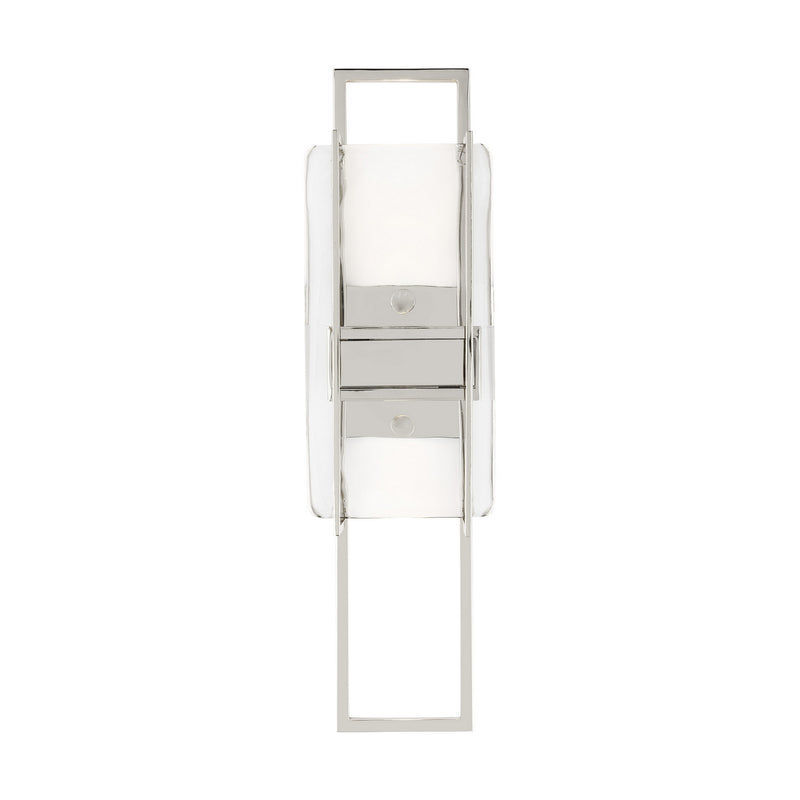 Visual Comfort Modern 700WSDUE18N-LED927-277 LED Wall Sconce, Polished Nickel