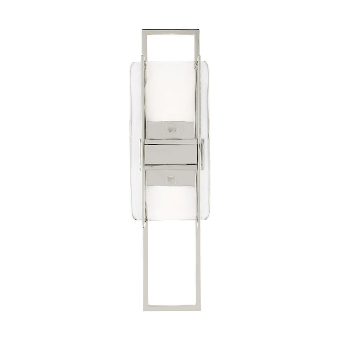 Visual Comfort Modern 700WSDUE18N-LED927-277 LED Wall Sconce, Polished Nickel