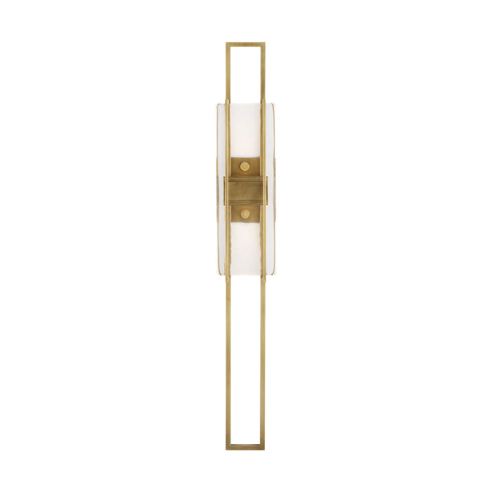 Visual Comfort Modern 700WSDUE28NB-LED927 LED Wall Sconce, Natural Brass