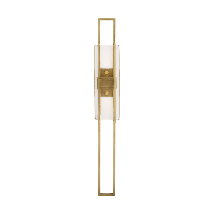 Visual Comfort Modern 700WSDUE28NB-LED927-277 LED Wall Sconce, Natural Brass