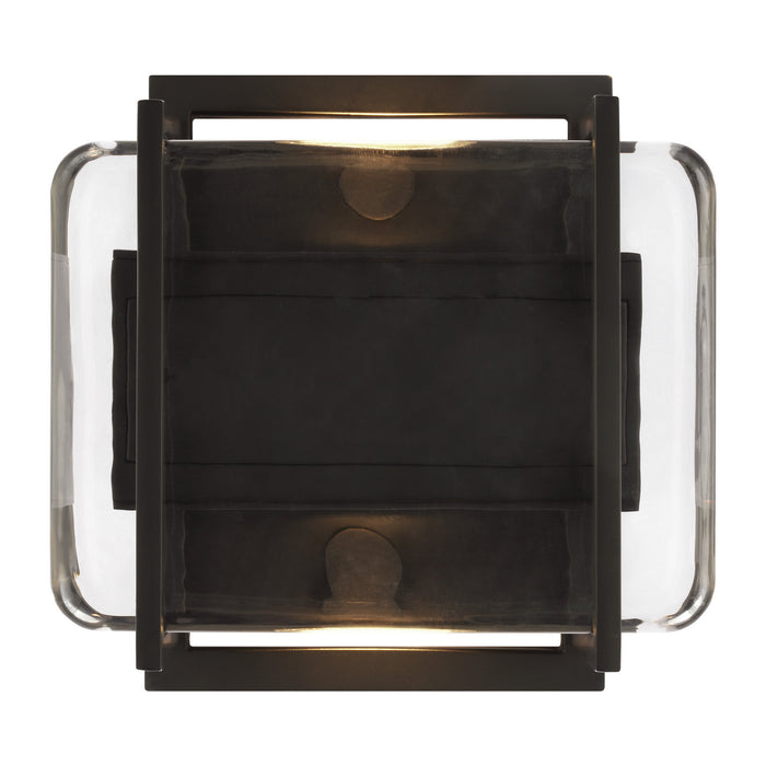Visual Comfort Modern 700WSDUE5B-LED927 LED Wall Sconce, Nightshade Black