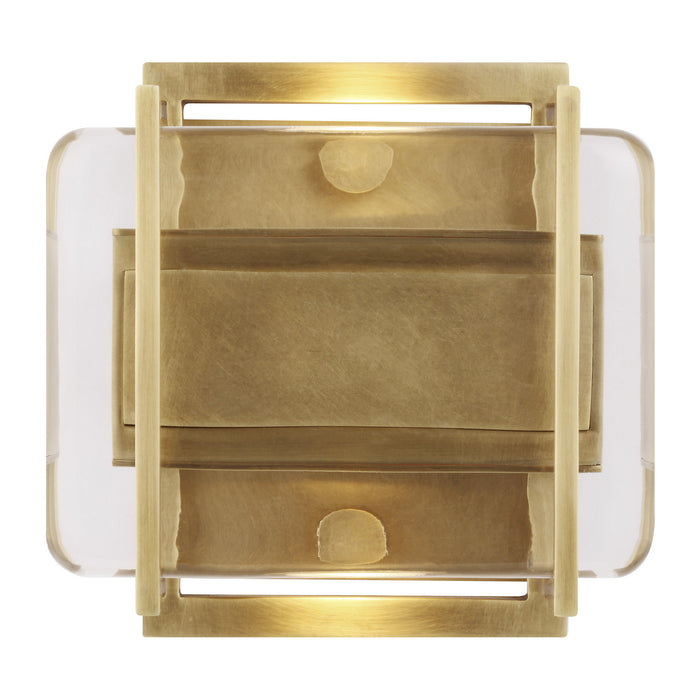 Visual Comfort Modern 700WSDUE5NB-LED927-277 LED Wall Sconce, Natural Brass