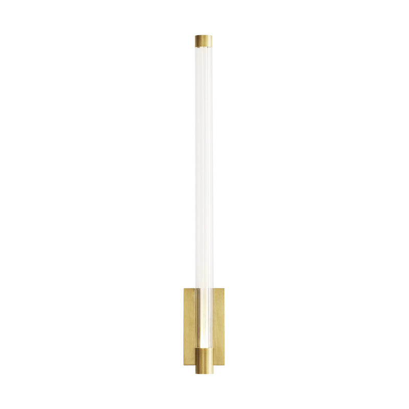 Visual Comfort Modern 700WSPHB21NB-LED927 LED Wall Sconce, Natural Brass