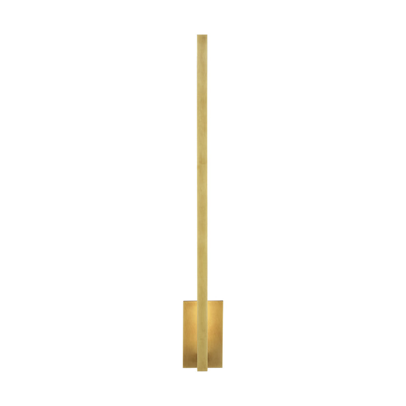 Visual Comfort Modern 700WSSTG24NB-LED927 LED Wall Sconce, Natural Brass