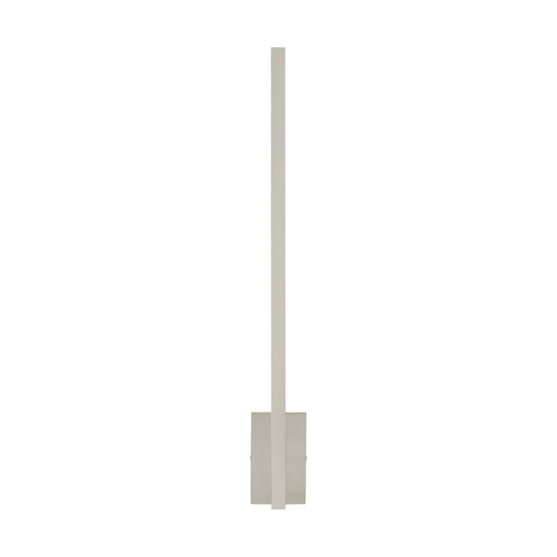 Visual Comfort Modern 700WSSTG24N-LED927 LED Wall Sconce, Polished Nickel