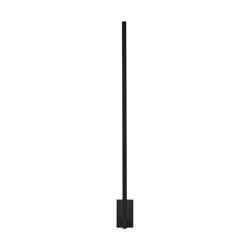 Visual Comfort Modern 700WSSTG36B-LED927 LED Wall Sconce, Nightshade Black