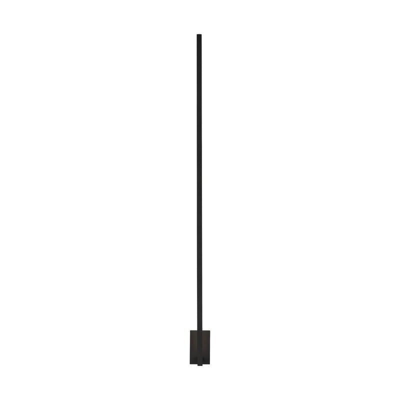 Visual Comfort Modern 700WSSTG48B-LED927-277 LED Wall Sconce, Nightshade Black