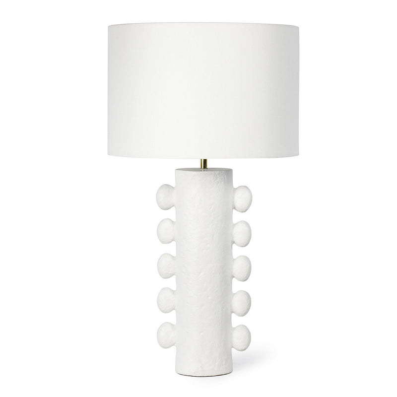 Regina Andrew 13-1534WT One Light Table Lamp, White