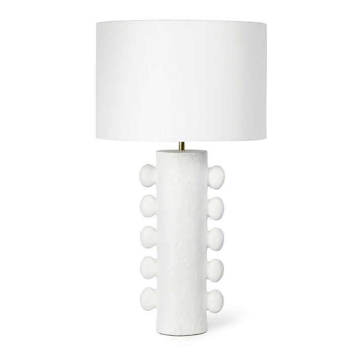 Regina Andrew 13-1534WT One Light Table Lamp, White
